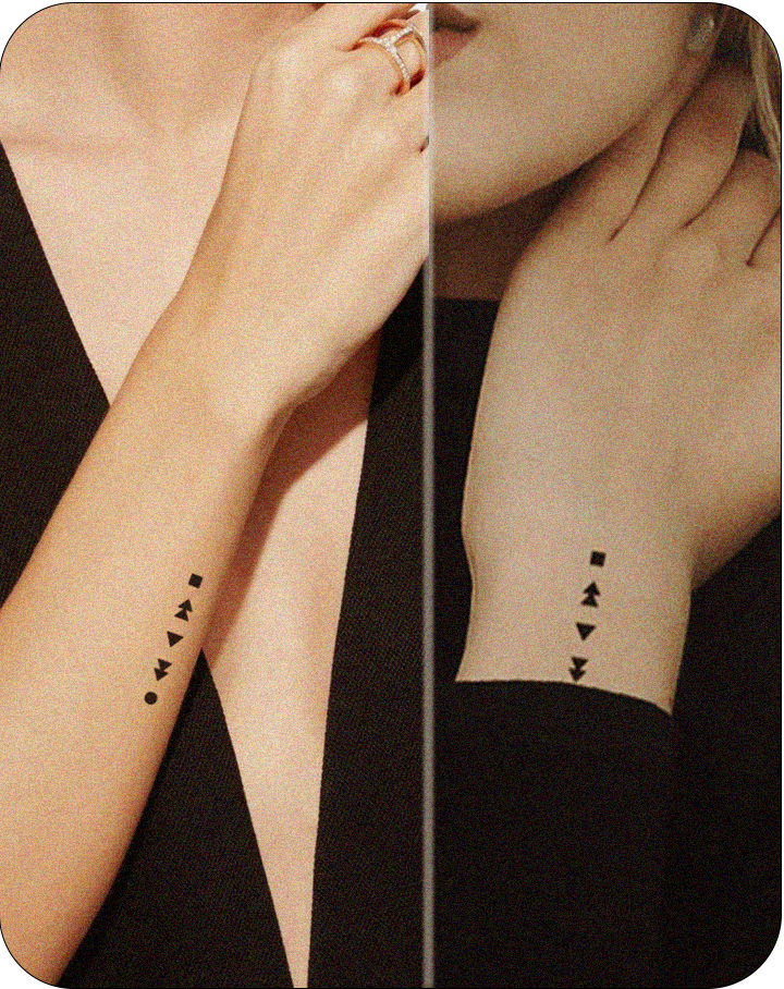 Broadcast tattoos