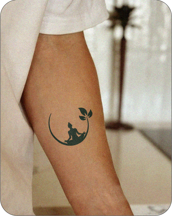 Buddha tattooon Hand