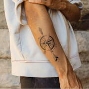 Compass tattoos