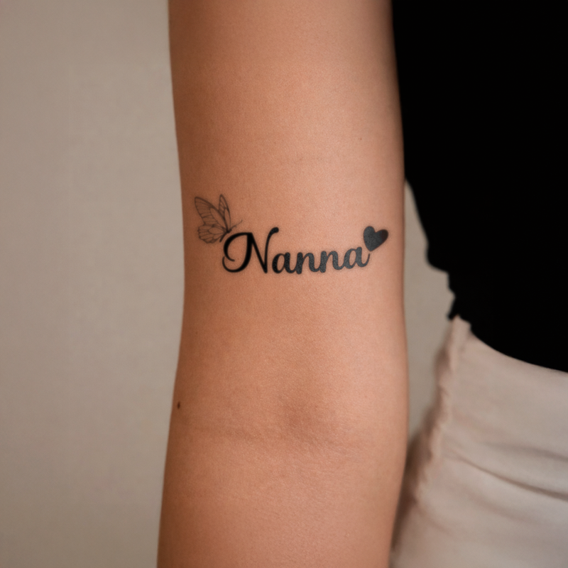 Custom Nickname Tattoos