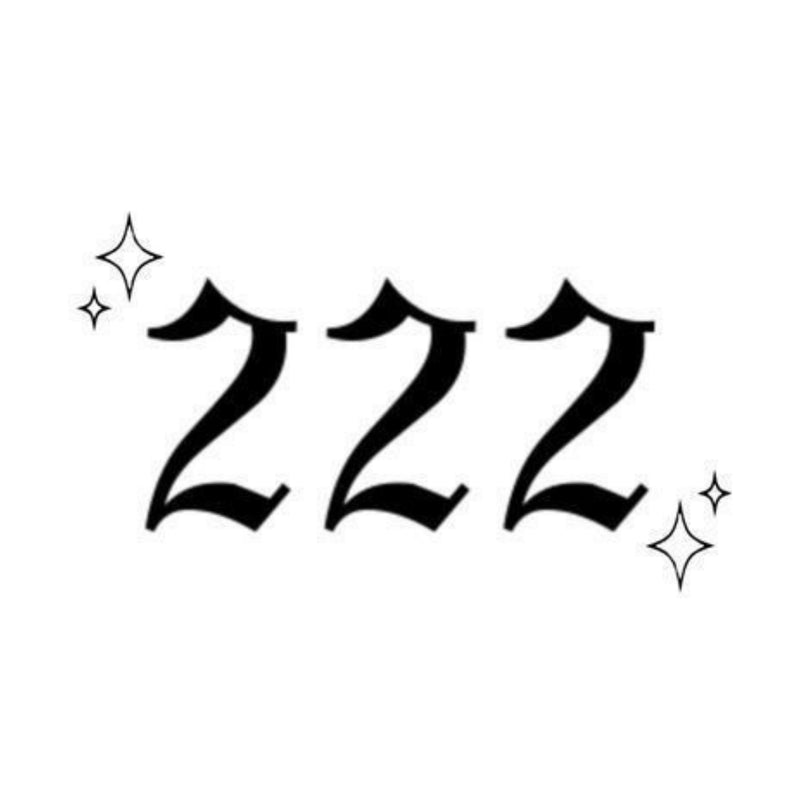 Custom Number Tattoo