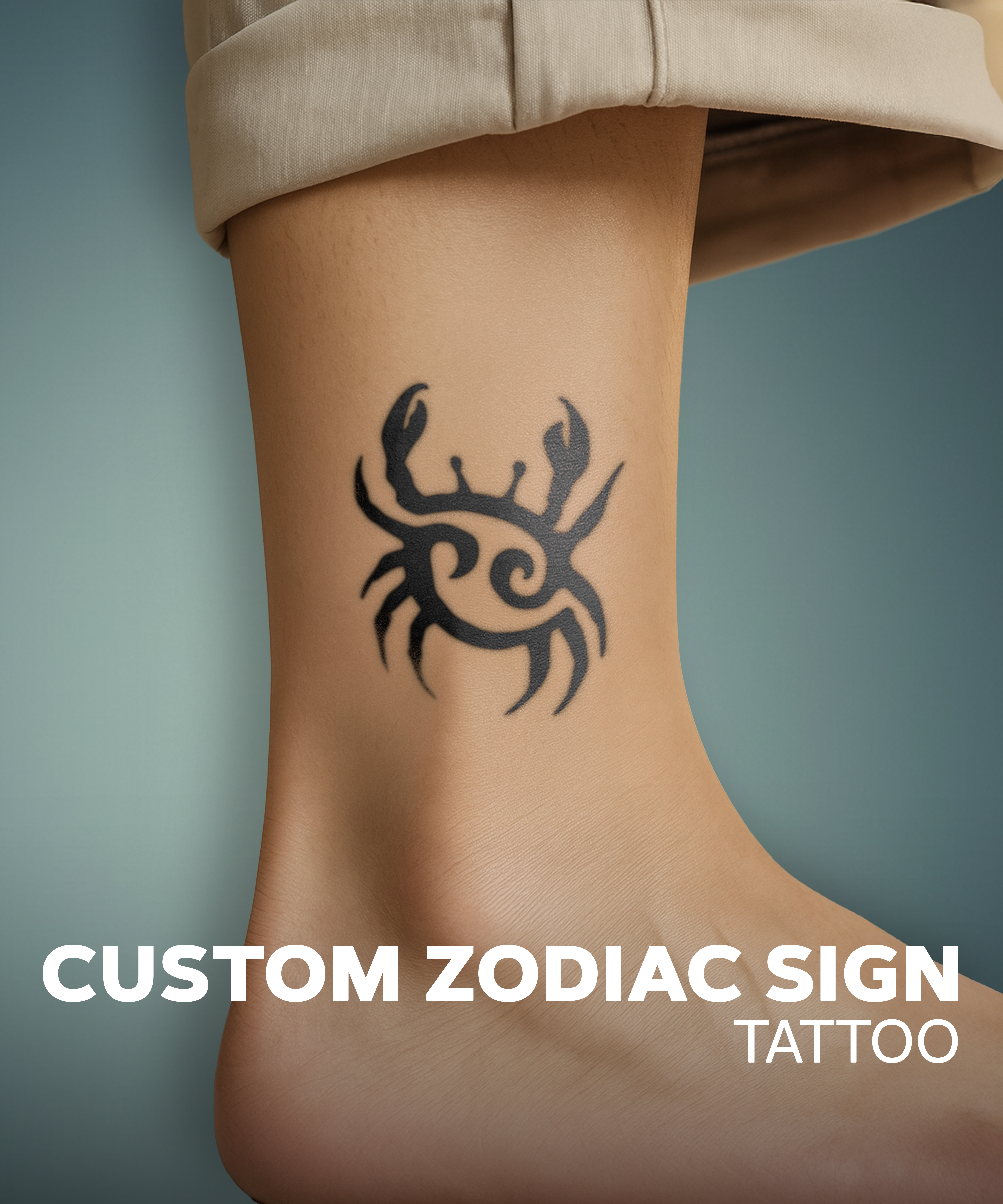 Custom Zodiac Sign Tattoos