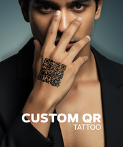 Custom QR Tattoo
