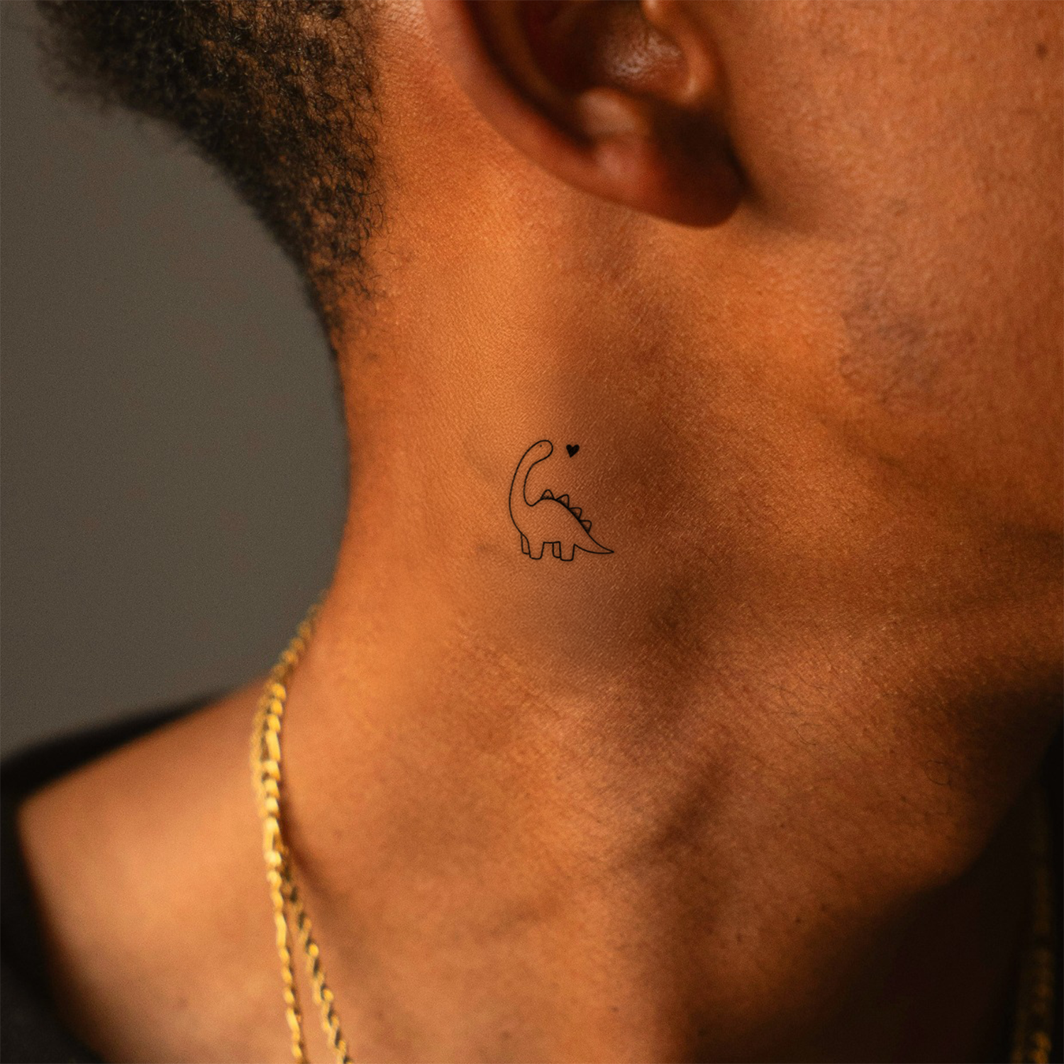 Cute Dinosaur Tattoo