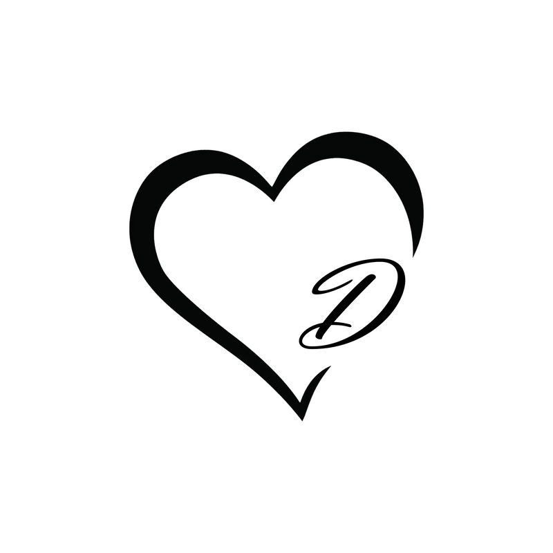 Heart Initials