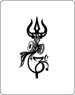 Divine Trishul Tattoo
