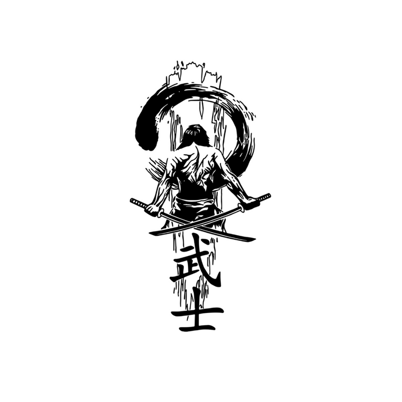 Enso Samurai Tattoo