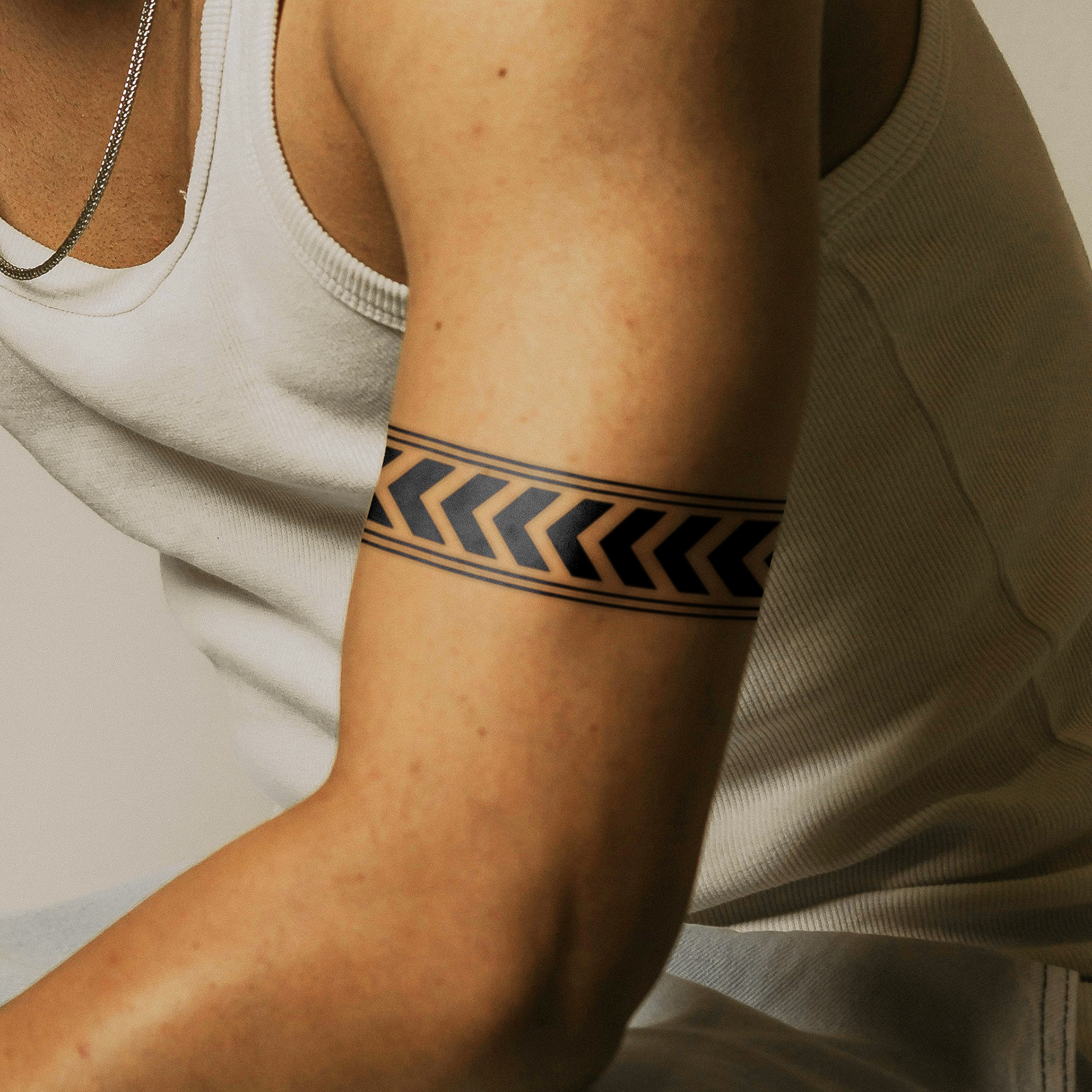 Extended Armband Temporary Tattoo