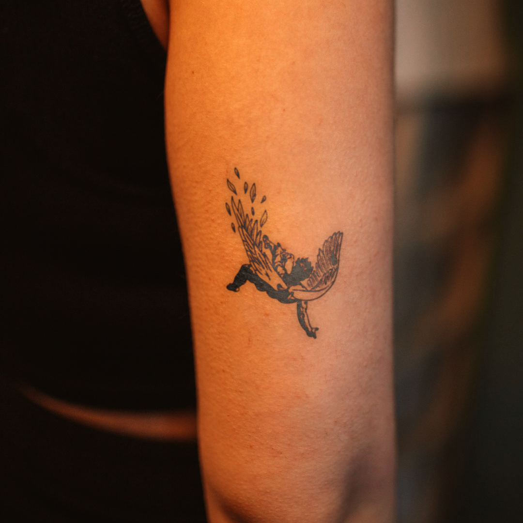 Fallen Angel Tattoo