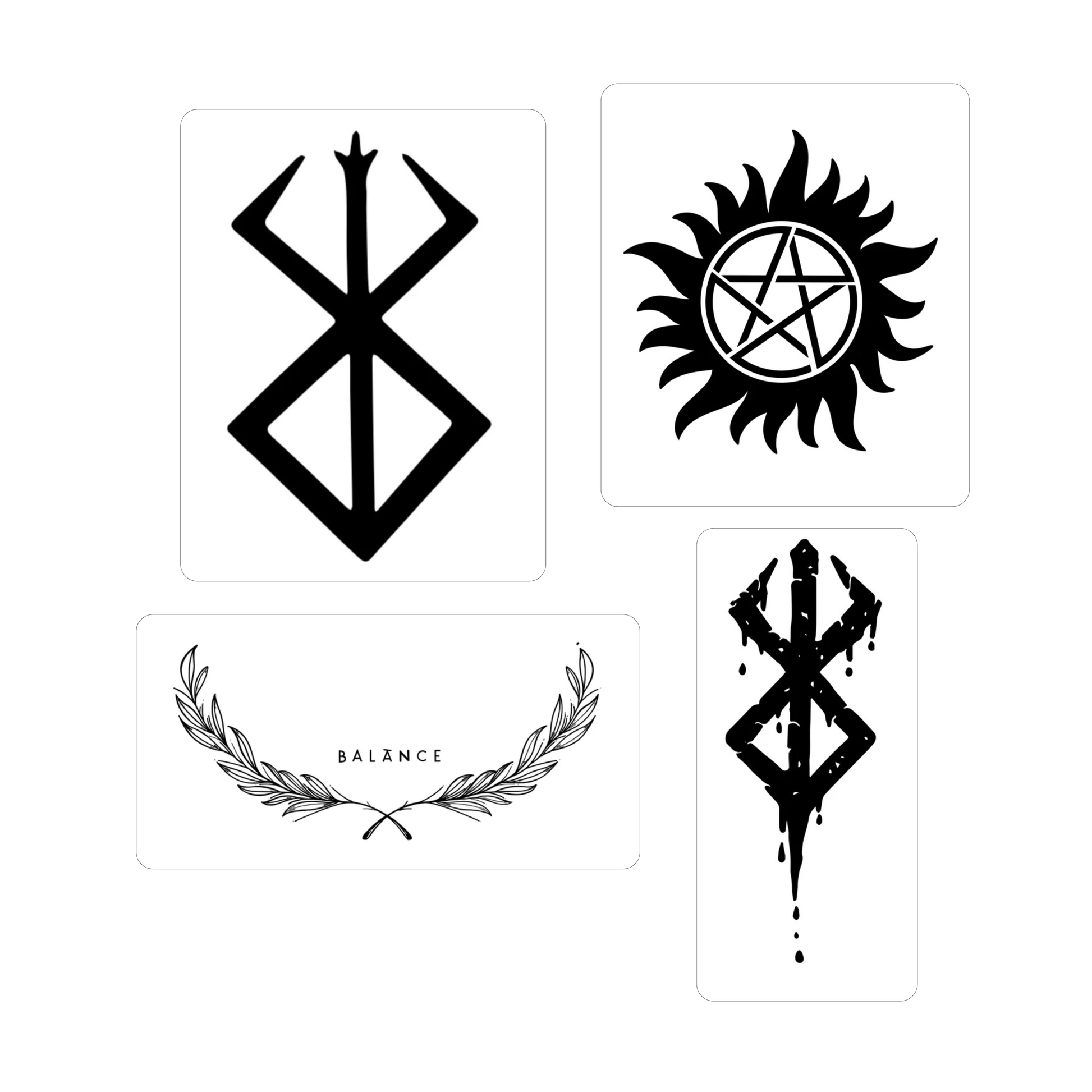 Guts and Glory Pack tattoos
