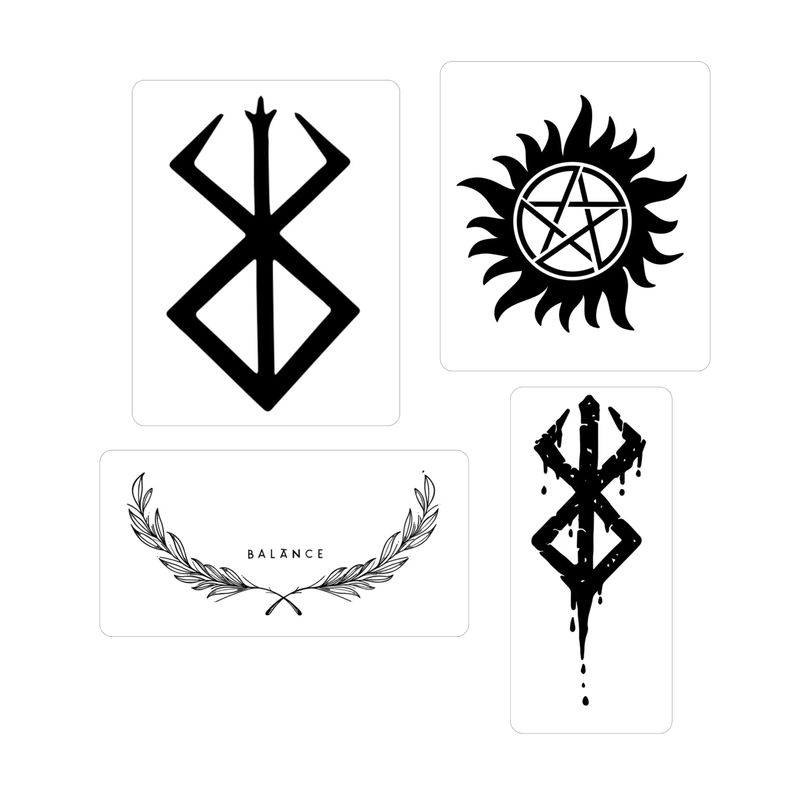 Guts and Glory Pack tattoos