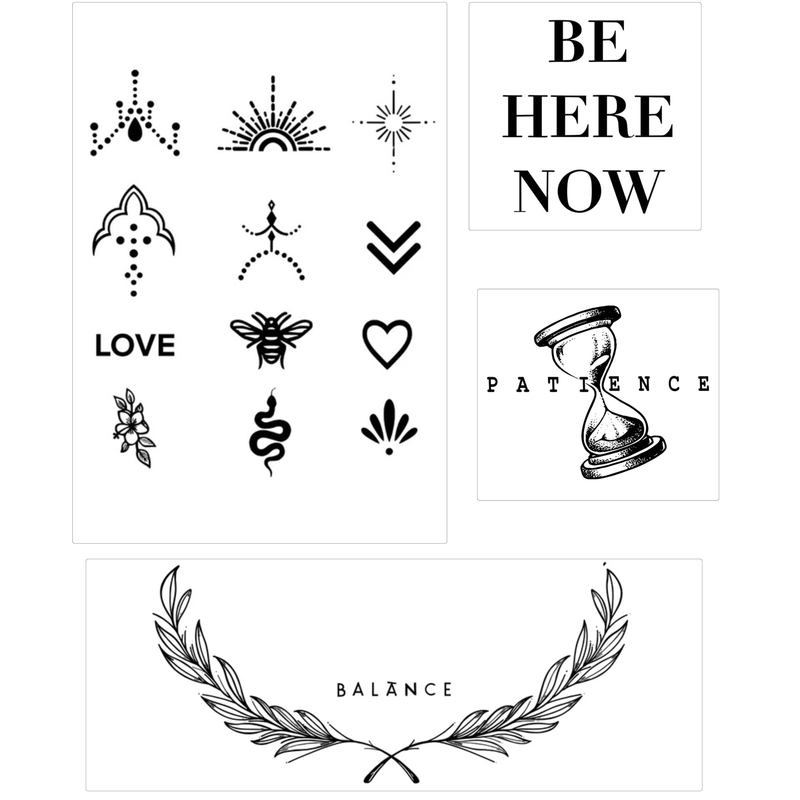 Inner Balance Pack tattoos