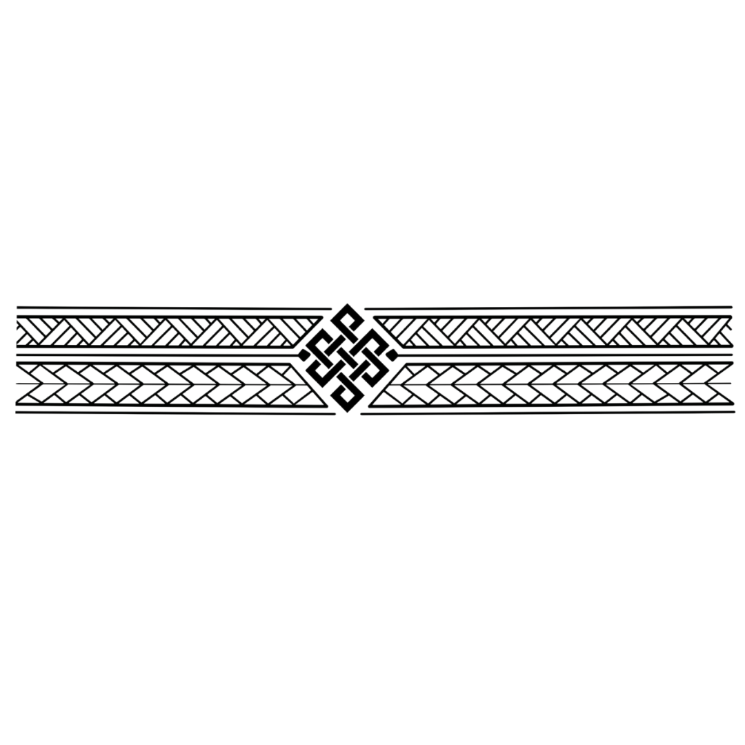 Karma Maze Armband Tattoo 