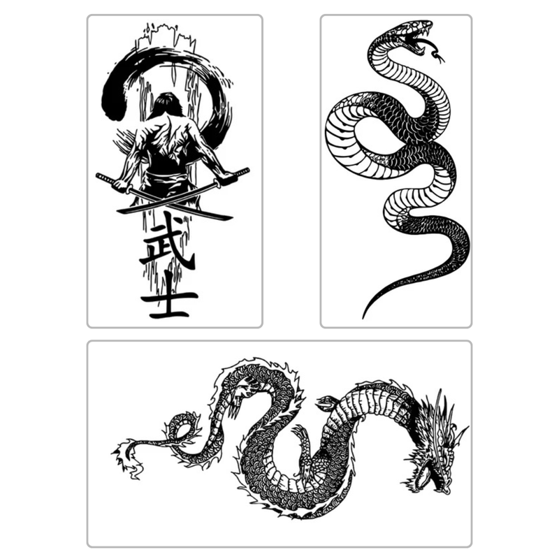 Lost in Edo Pack TATTOOS
