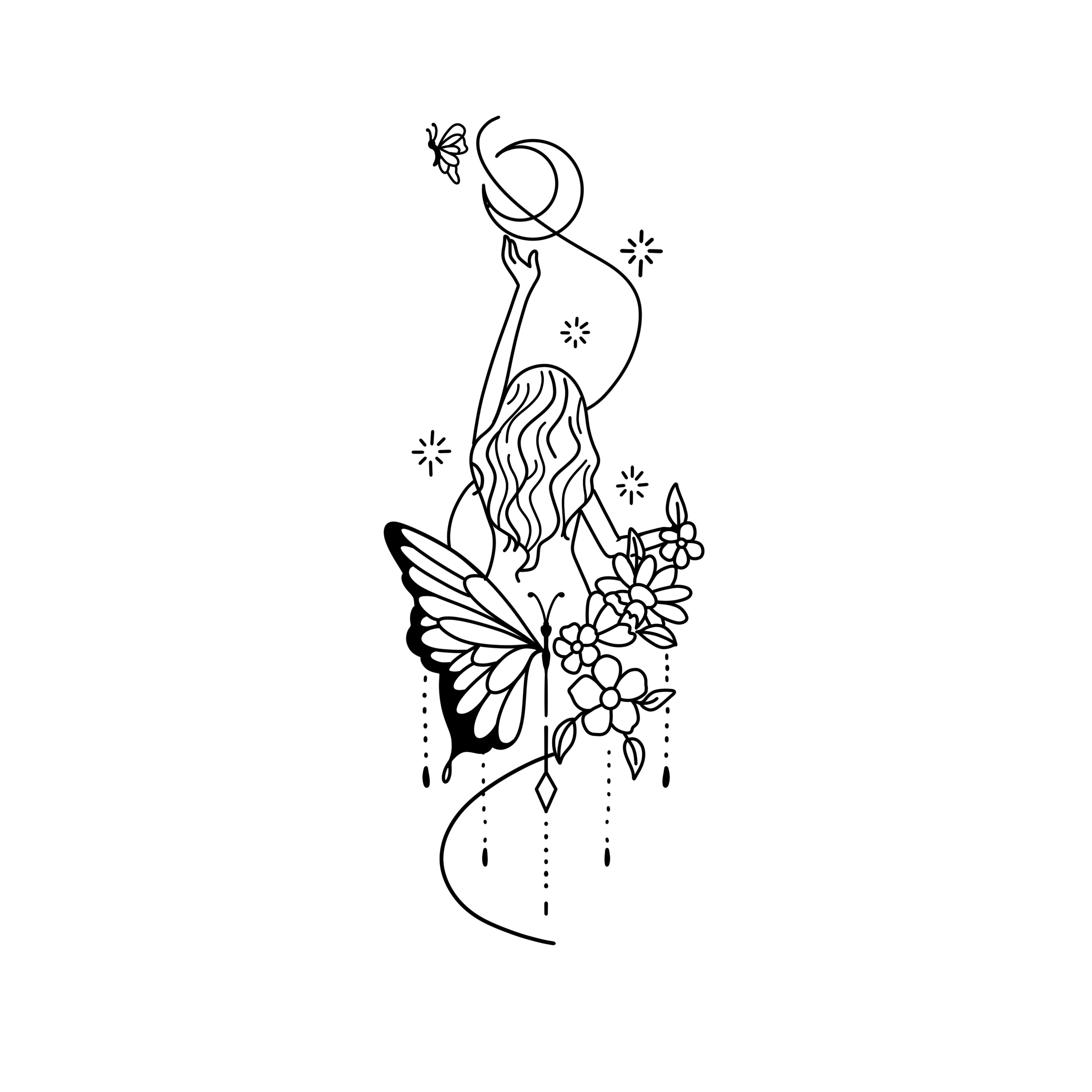 Midnight Fairy TATTOOS