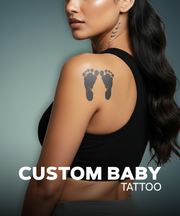 Custom Baby Tattoo