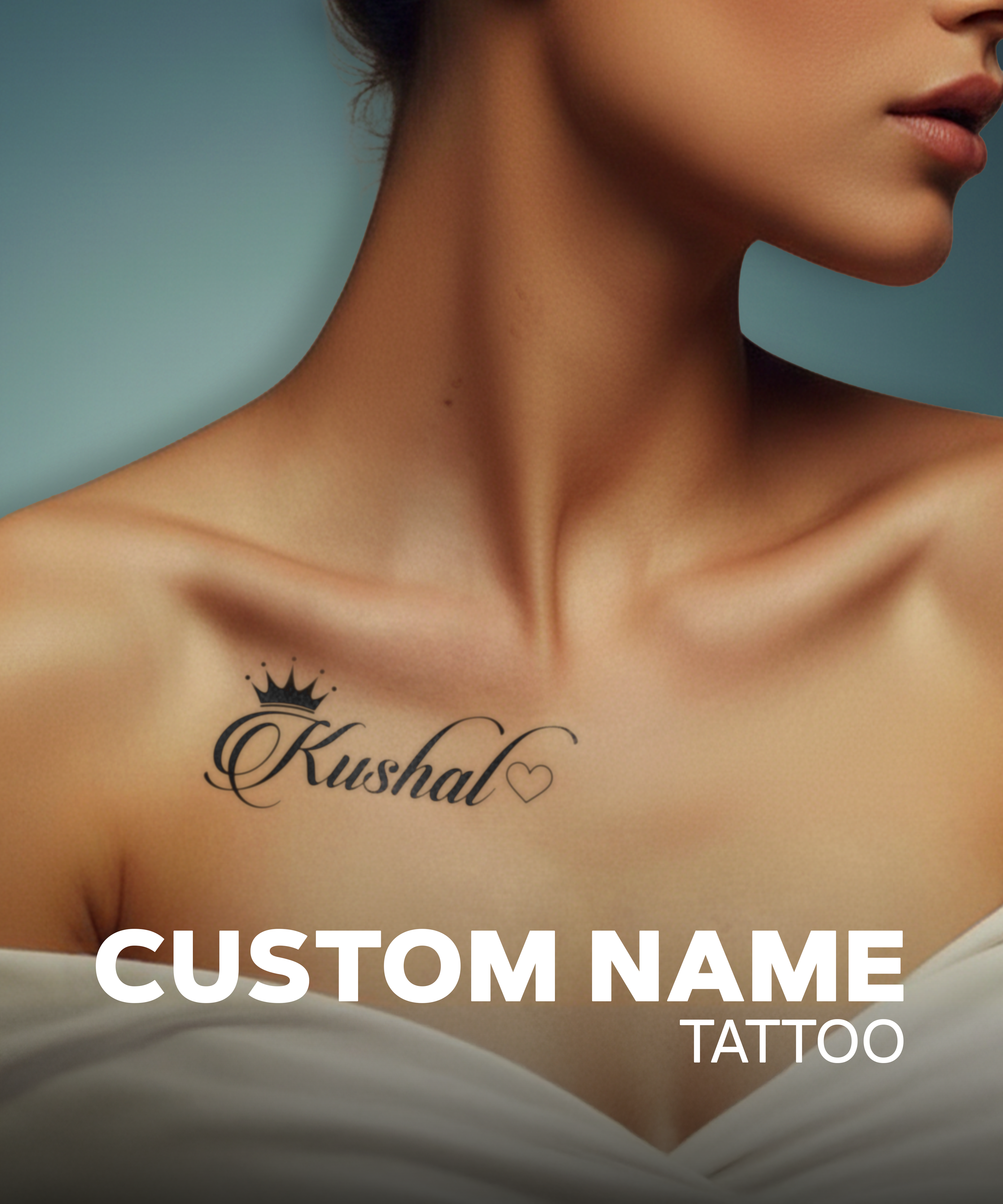 Custom Name Tattoo