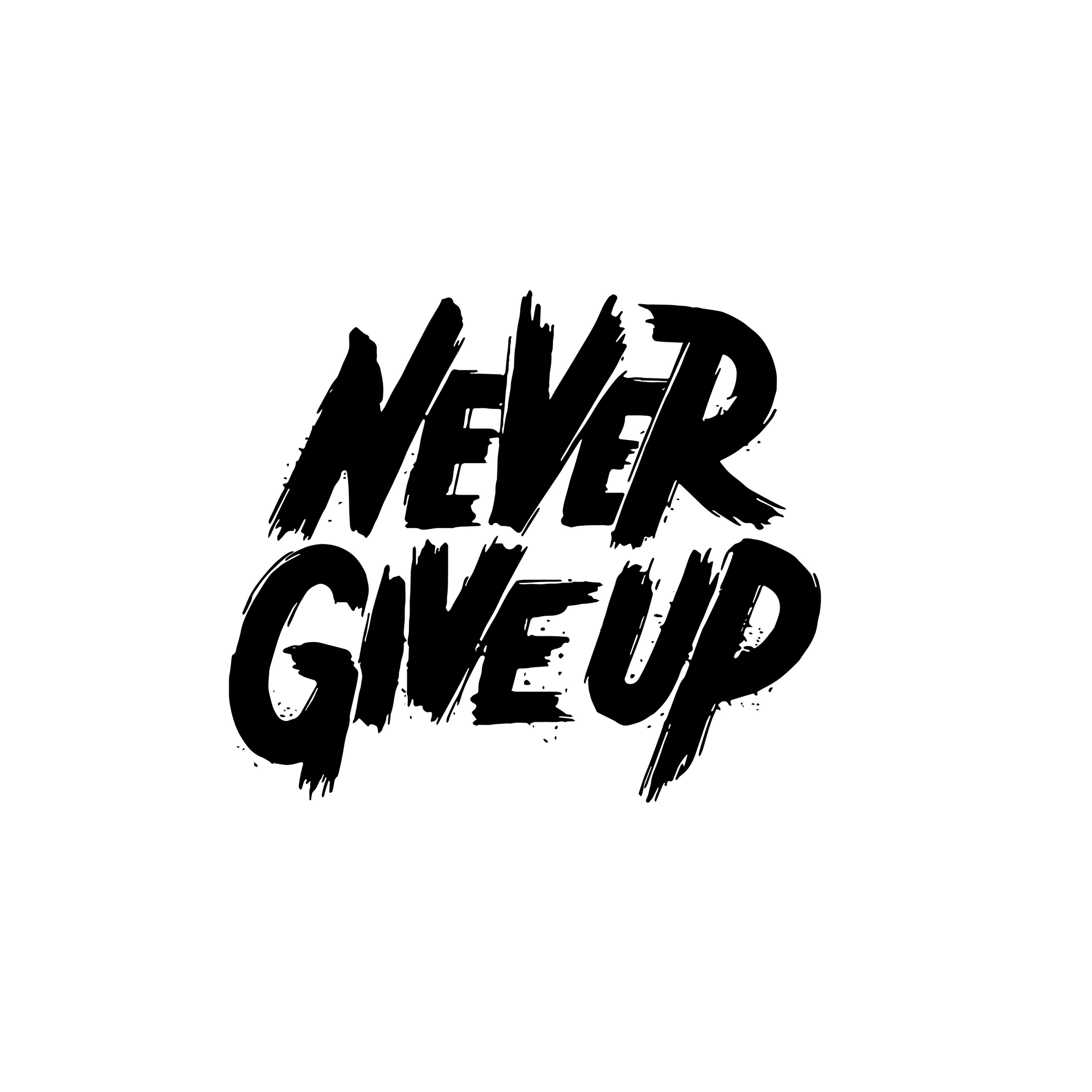 Never Give Up Tattoo