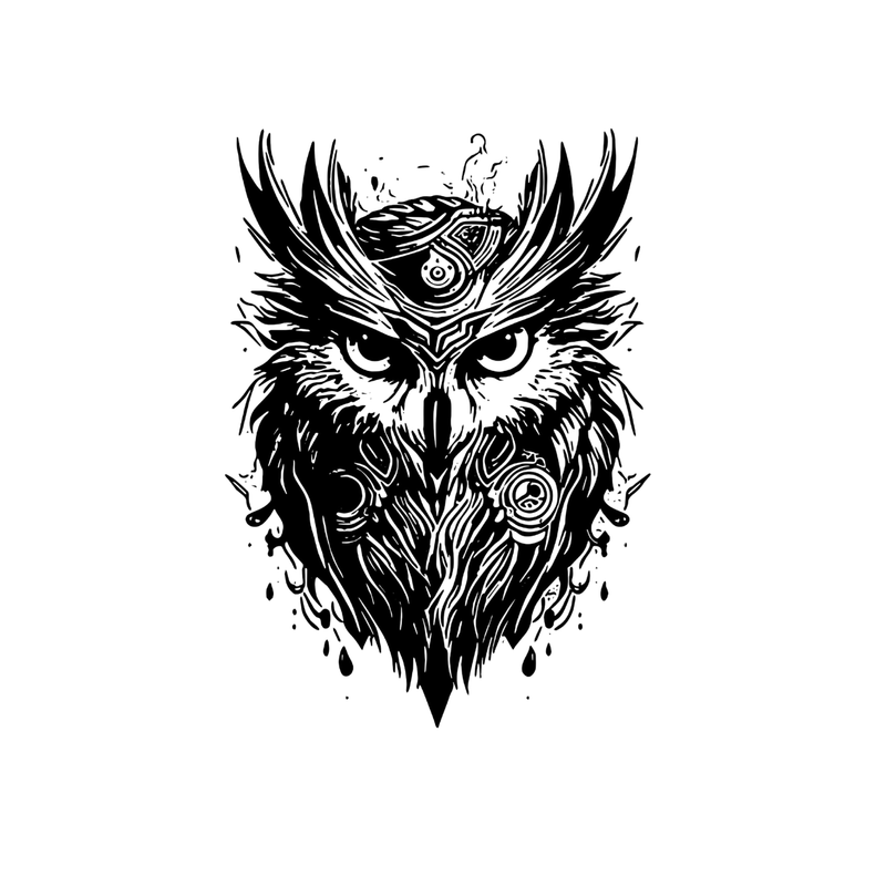 Night's Wisdom Tattoo