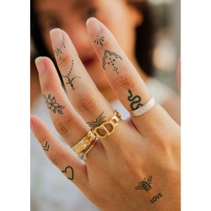 Tiny finger pack Tattoo