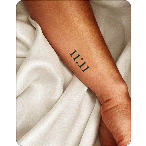 11:11 manifestation tattoo