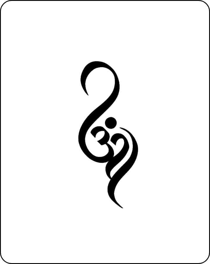 om tattoos by Inkhub temporary tattoos