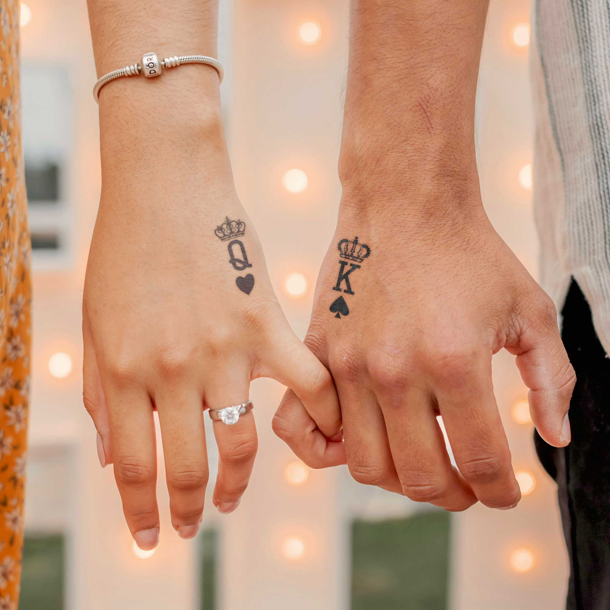 Royal Pair Set Tattoo