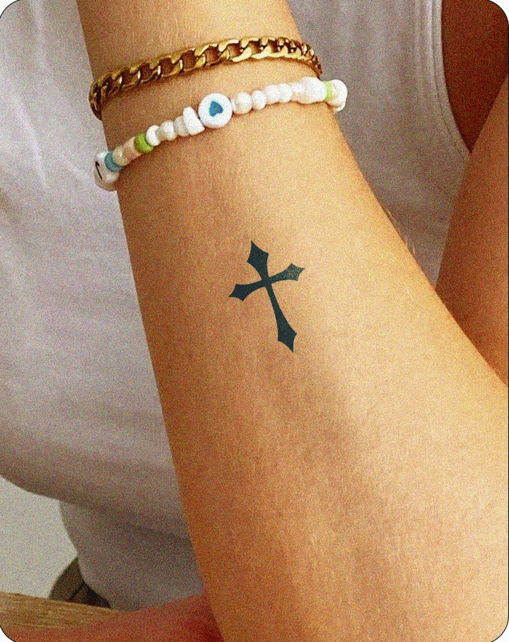 Sharp Cross Tattoos |Spritual tattoos by Inkhub tattoos|Shop yours – INKHUB
