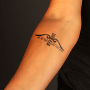 Shyam Baba Temporary Tattoo