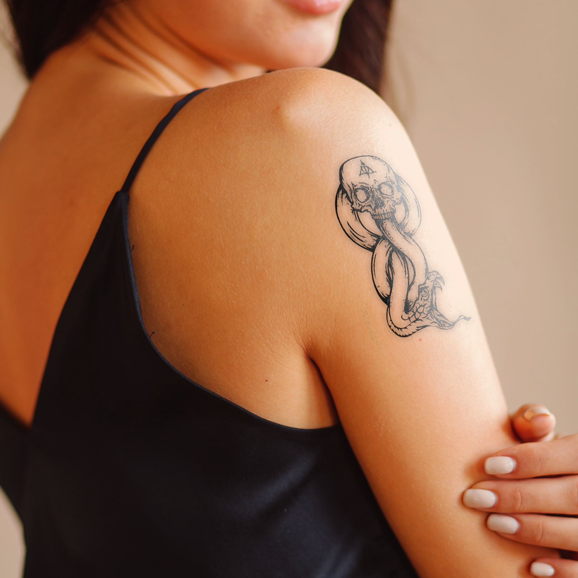 Skull Snake Tattoo