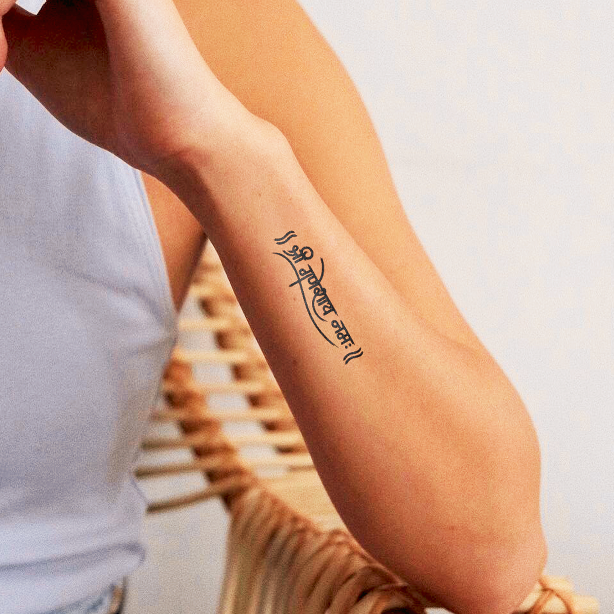 sri ganeshaya namaha Tattoo