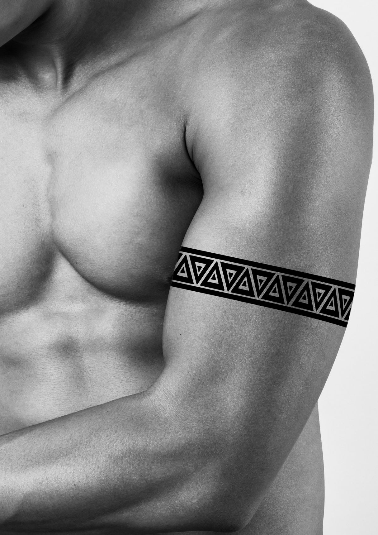 Tribal Armband semi permanent tattoo
