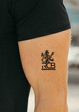 RCB - IPL 2024 Semi Permanent Tattoo