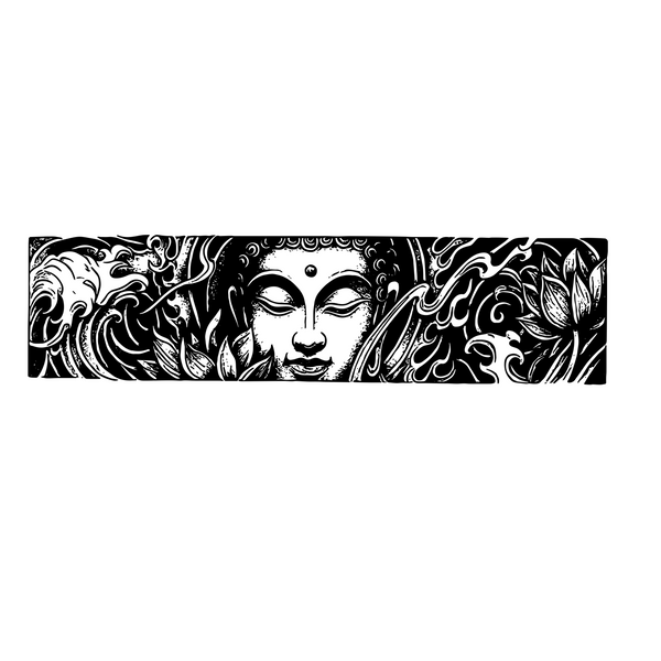 Sacred Serenity Buddha Armband Tattoo