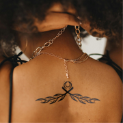 Moonlit Aura Tattoo on back