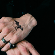 Mini Dragon Tattoo on hand