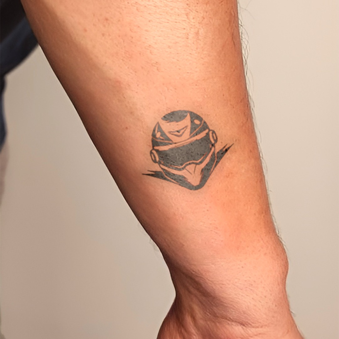 Wanna Ride Tattoo on arm