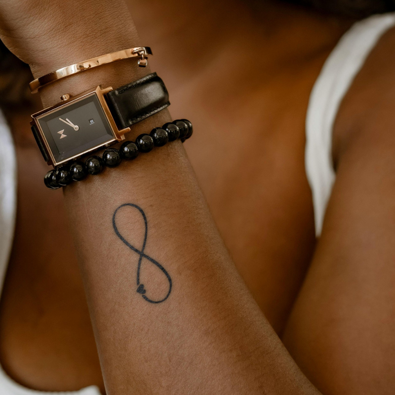 Infinite Love Tattoo on hand 