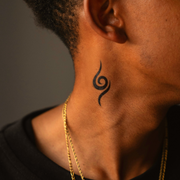 Dark Side In Naruto on neck