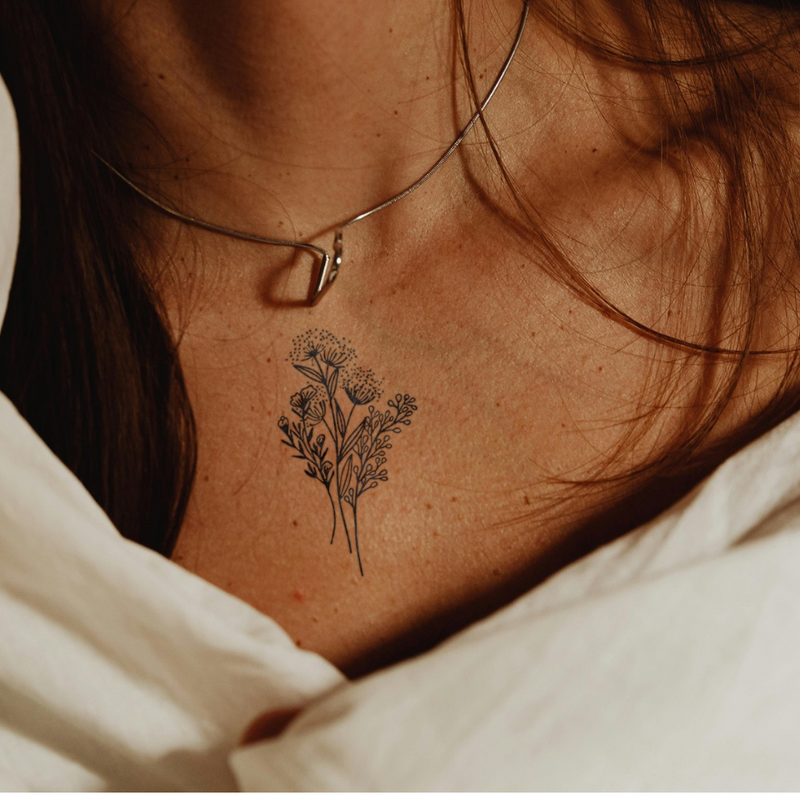 Petal Promise tattoo
