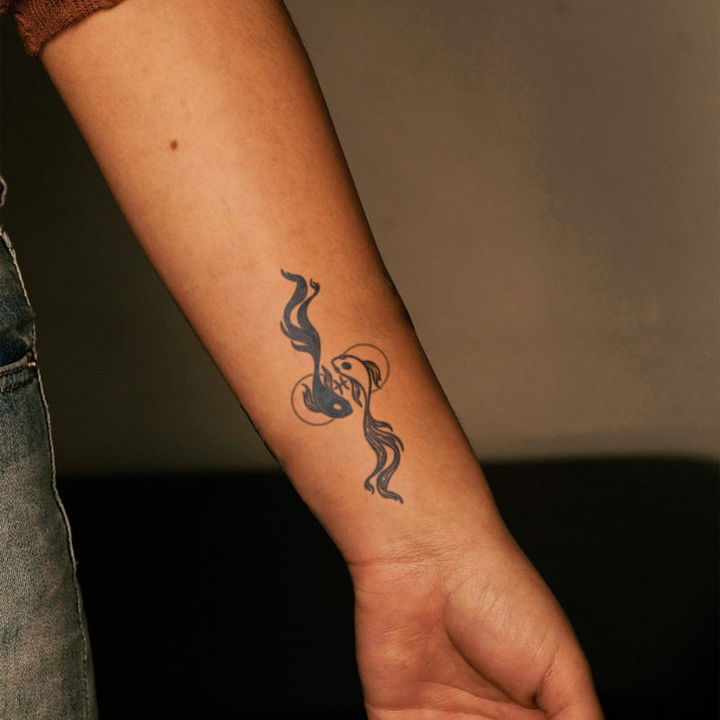Pisces Harmony Tattoo