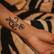 Mahadev Tattoo on arm