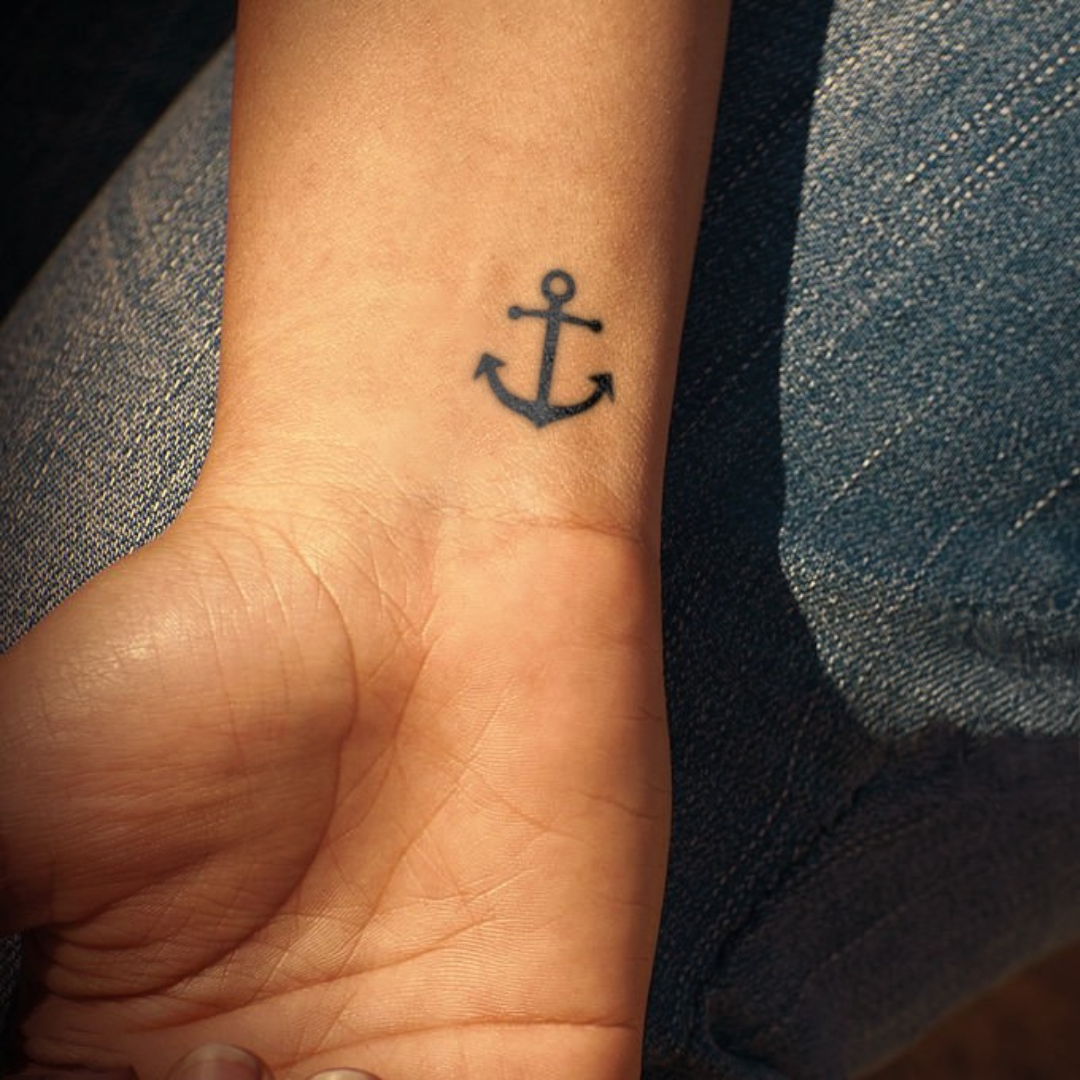 Anchor Tattoo on wrist