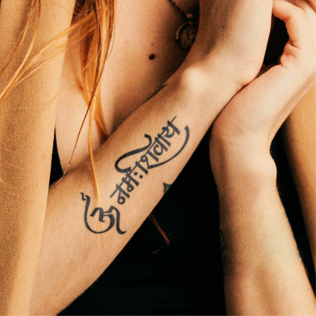 Om Namah Shivay tattoo