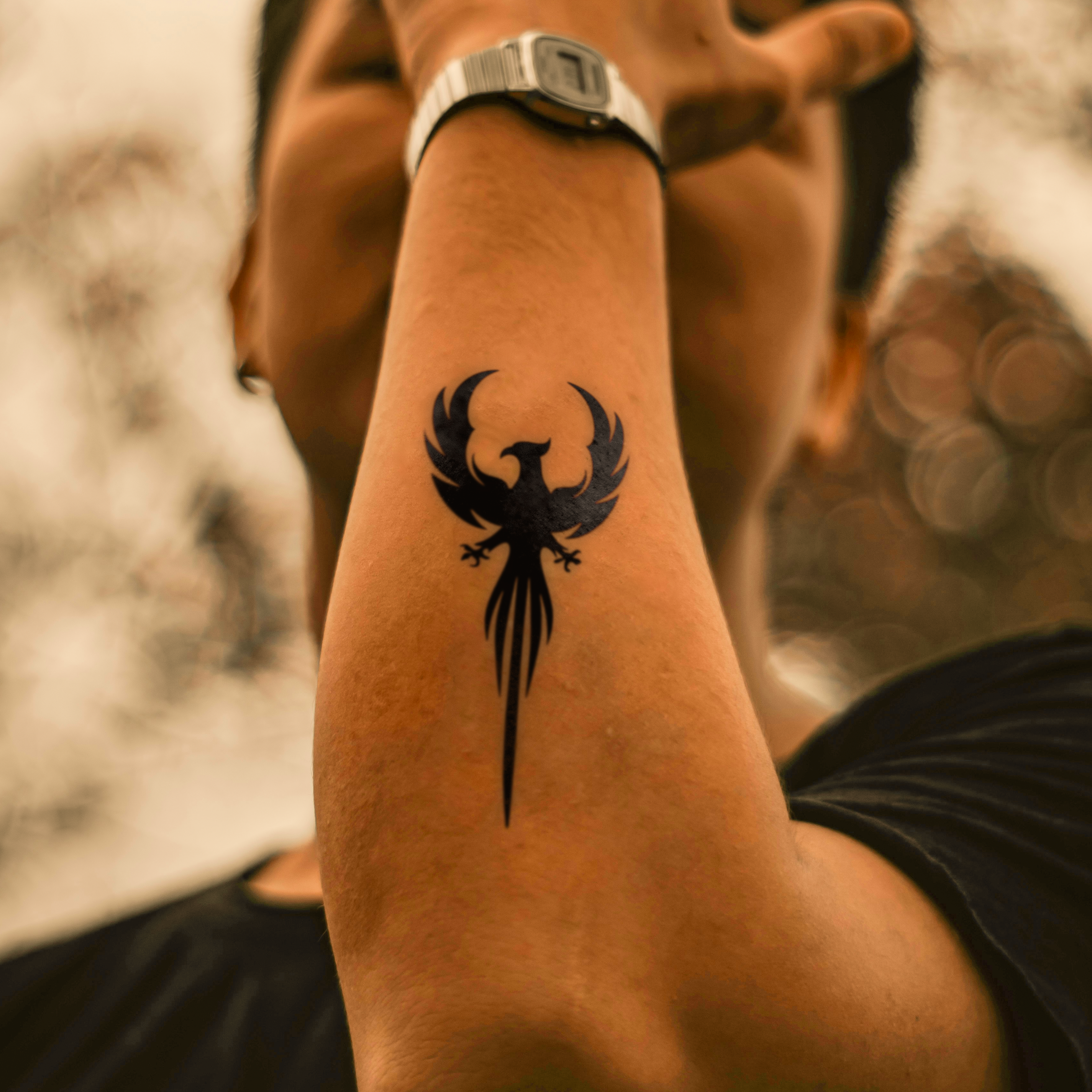 Bicep Eagle Tattoo