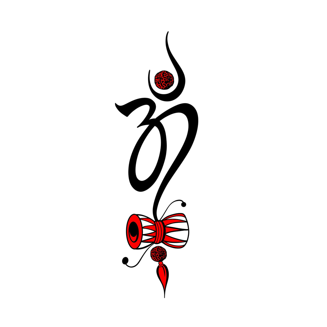 om damru tattoo