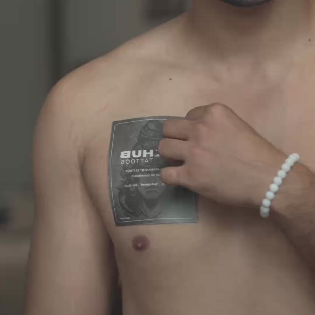 Load video: Shiva&#39;s Grace Tattoo