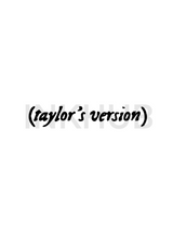 Taylor's Version Semi Permanent Tattoo