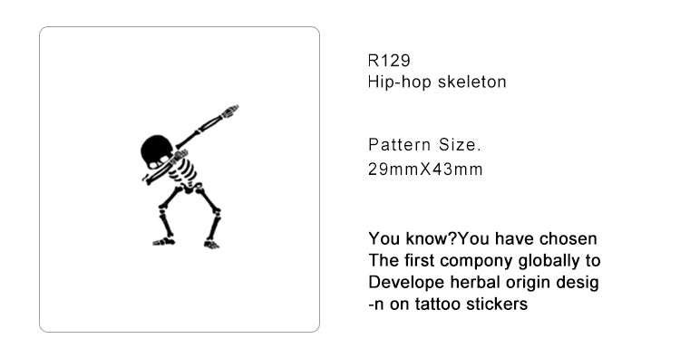 Hip-Hop Skeleton inkhub
