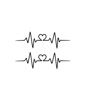 Couple Heartbeat inkhub